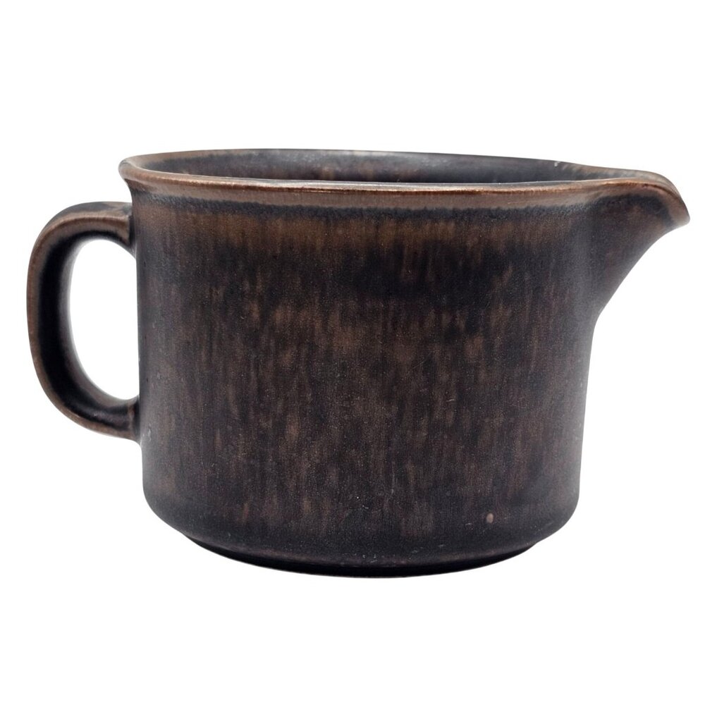 Arabia Of Finland Ruska Vintage Stoneware Creamer Ulla Procopé 8oz